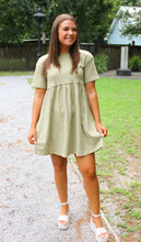 Load image into Gallery viewer, Back To The Start Olive Basic Dress