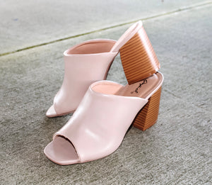 Knocking On Never Taupe Heels